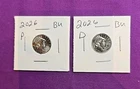 2026 P & D Emerging Liberty Dimes "BU"  In Coin Flips! **FREE SHIPPING**#wj604