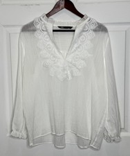 Las mejores ofertas en Top bordado Zara para De mujer