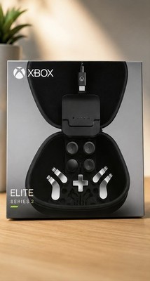 Xbox Elite Series 2 Zubehör-Set für Controller mit Aufbewahrungsetui, Schwarz