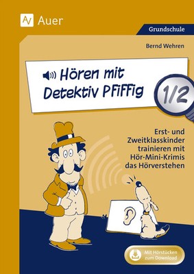 Hören mit Detektiv Pfiffig 1/2 | Bernd Wehren | Bundle | E-Bundle | 1 Broschüre