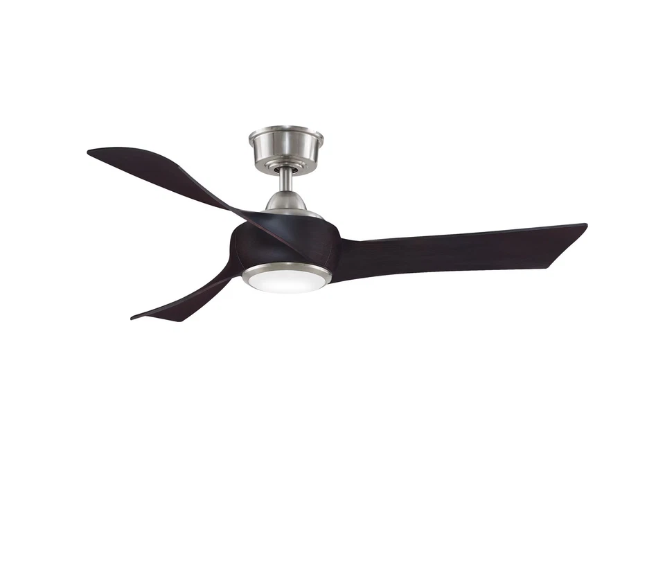 Fanimation Wrap Custom Indoor Ceiling Fan in Brushed Nickel- MOTOR ONLY - Image 3 of 4