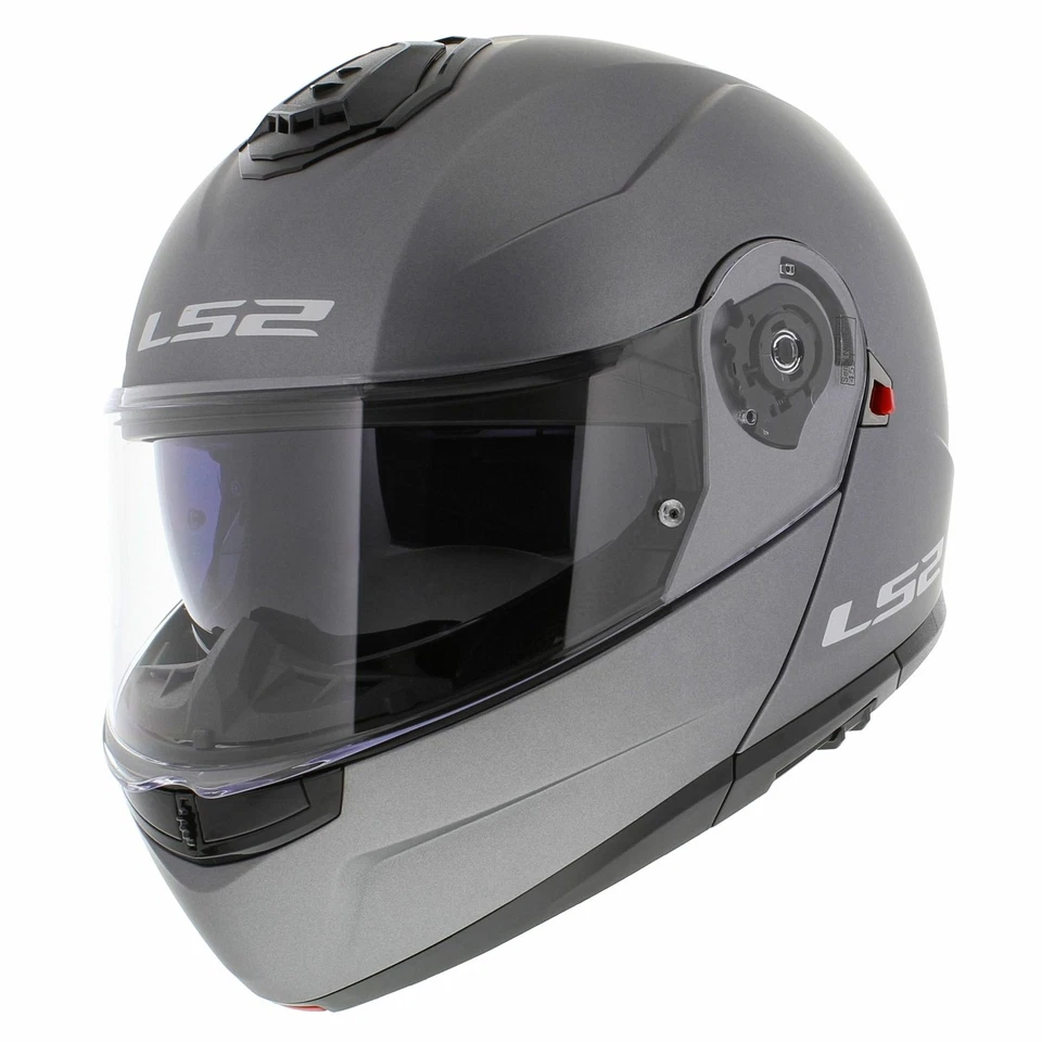LS2 FF908 STROBE-II CASQUE MODULAIRE DE MOTO RABATTABLE ECE2206 DOUBLE VISIERE XL