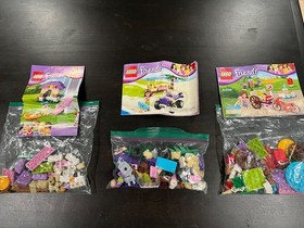 Lego Friends, 6 retired sets, Age 5-12, complete, without boxes