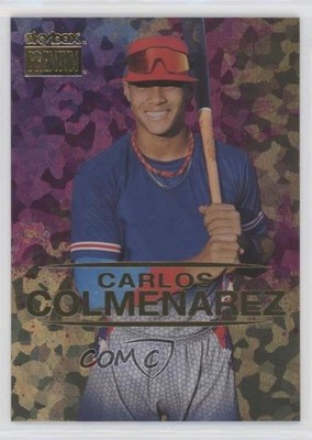 2021 Skybox Metal Universe Champions Premium Star Topaz Carlos Colmenarez 0v10