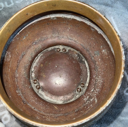 Vintage 3 Leg Small Brass Planter/ Cauldron - Picture 3 of 5