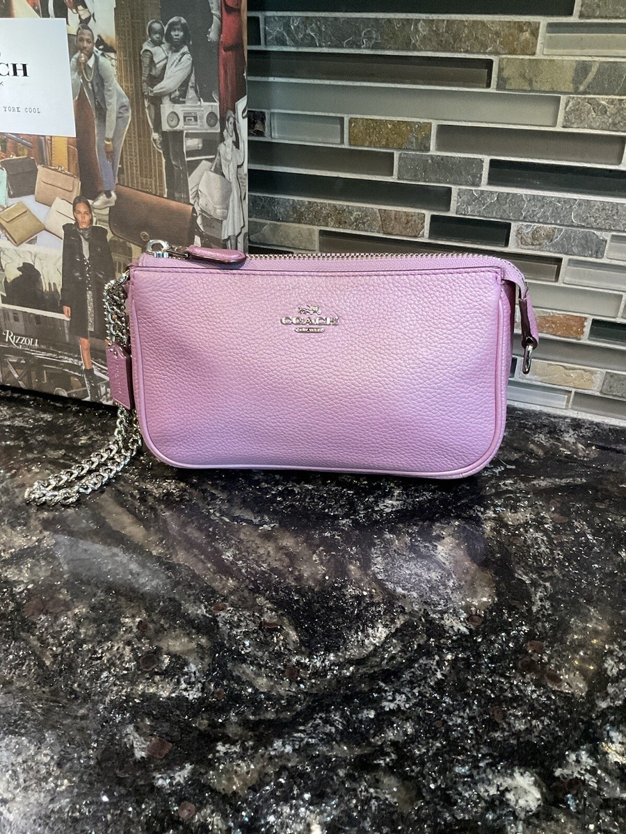 Coach Nolita Small Wristlet 15 Wallet Clutch Leather Barbie 20151