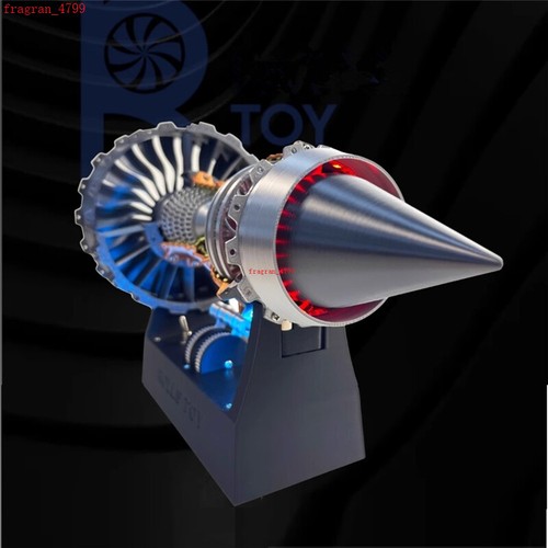 TR900 Turbofan Modell 3D-Druck simuliertes Düsenflugzeug Turbojet-Triebwerk im Maßstab 1:25 - Bild 12 von 18