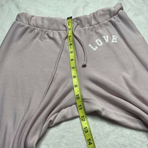 NEW! Chaser Love Jogger Sweatpants Pale Pink Size Small Cozy Pants - Picture 5 of 6