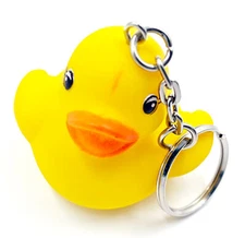 Rhode Island Novelty - Rubber Duck - KEYCHAIN DUCK - New