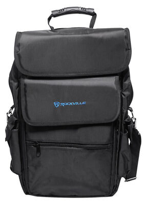 Rockville Backpack Case For Native Instruments Traktor Kontrol S4 DJ Controller