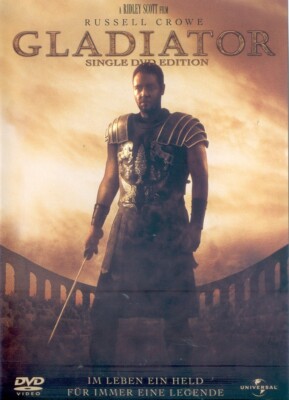 DVD:  GLADIATOR  -  Single Edition