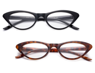 Cat Eye Reading Glasses Designer Women Fashion Readers Classic Vintage Cute