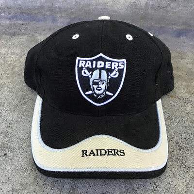 Vintage Las Vegas Raiders Hat NFL Twins Enterprise Strapback