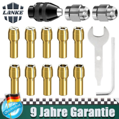 Ancable Schnellspann Bohrfutter Kit Für Dremel 4486 4000 3000 8200 Spannzangen