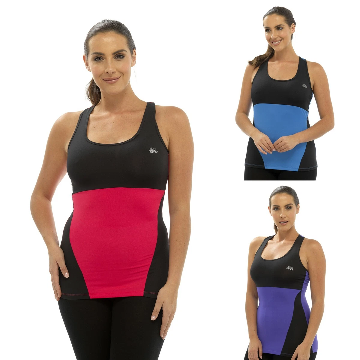 Canotta Da Palestra Da Donna Estiva Elasticizzata Taglie Forti - Foto 5