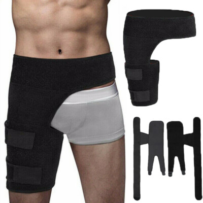 Compression Brace Groin Thigh Sleeve Hip Support Wrap for Sciatic Nerve Recovery