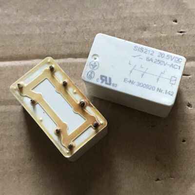 20.5V   10 Pins 1PC For ELESTA SIS212 Safety Relay #T10