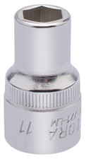 Image of Draper 11MM HEXAGON SOCKET 1/2DRIVE 15300 1/2" Sq. Dr. Metric Hexagon Sockets