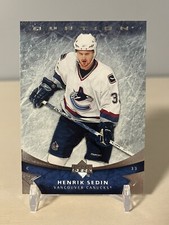 2006-07 Upper Deck Ovation #198 Henrik Sedin - NHL Hockey Card
