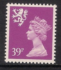 Scotland 1992 S80a 39p litho phosphorised paper perf. 14 type II Machin MNH