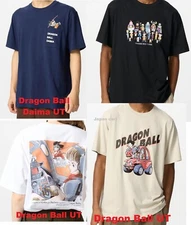 Uniqlo Dragon Ball Diama UT Short Sleeve Graphic T-shirt Cotton Unisex JP Anime