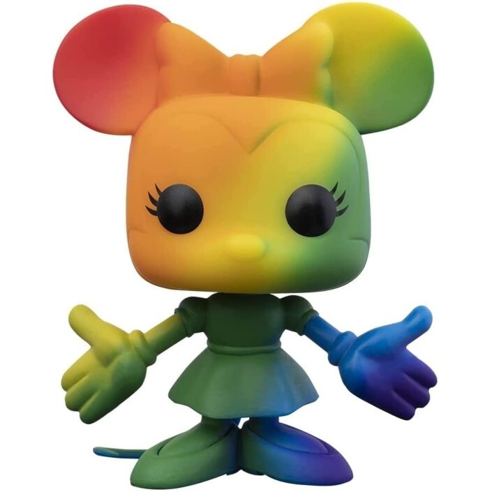 Figura Funko Pop! Disney Minnie Mouse Arcoiris Modelo 23 | 56129 Edición Exclusi