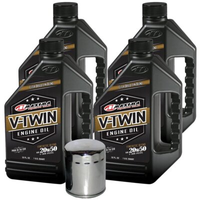 #ad #ad Synthetic Blend Engine Oil Change Kit Harley Davidson Twin Cam V Twin HF171C $58.95