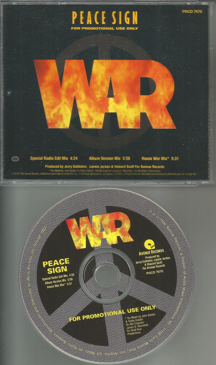 War Single Music CDs for sale | eBay