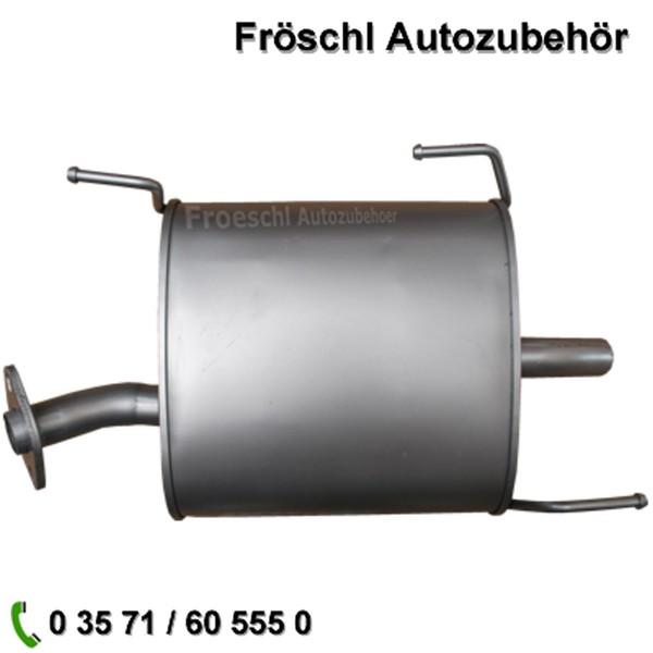 FüR Nissan Almera 1.5 1.8 Auspuff Endtopf Abgasanlage SchalldäMpfer A*-image