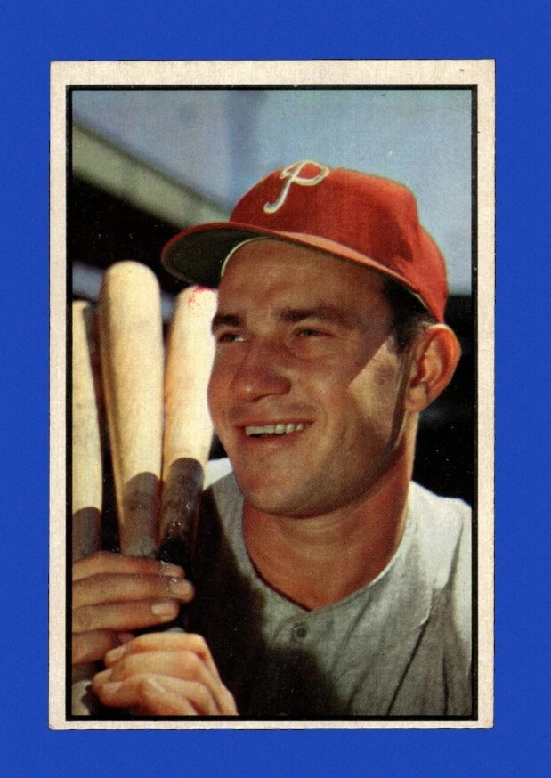 Del Ennis trading card