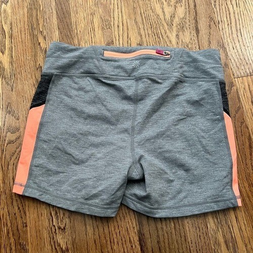 Athleta Girl Size XL 14 Gray Athletic Bike Shorts - Picture 4 of 5