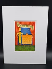 Geoffrey Aaron Harris Digital Painting Binary Brothers Signed 26/250 Robot 