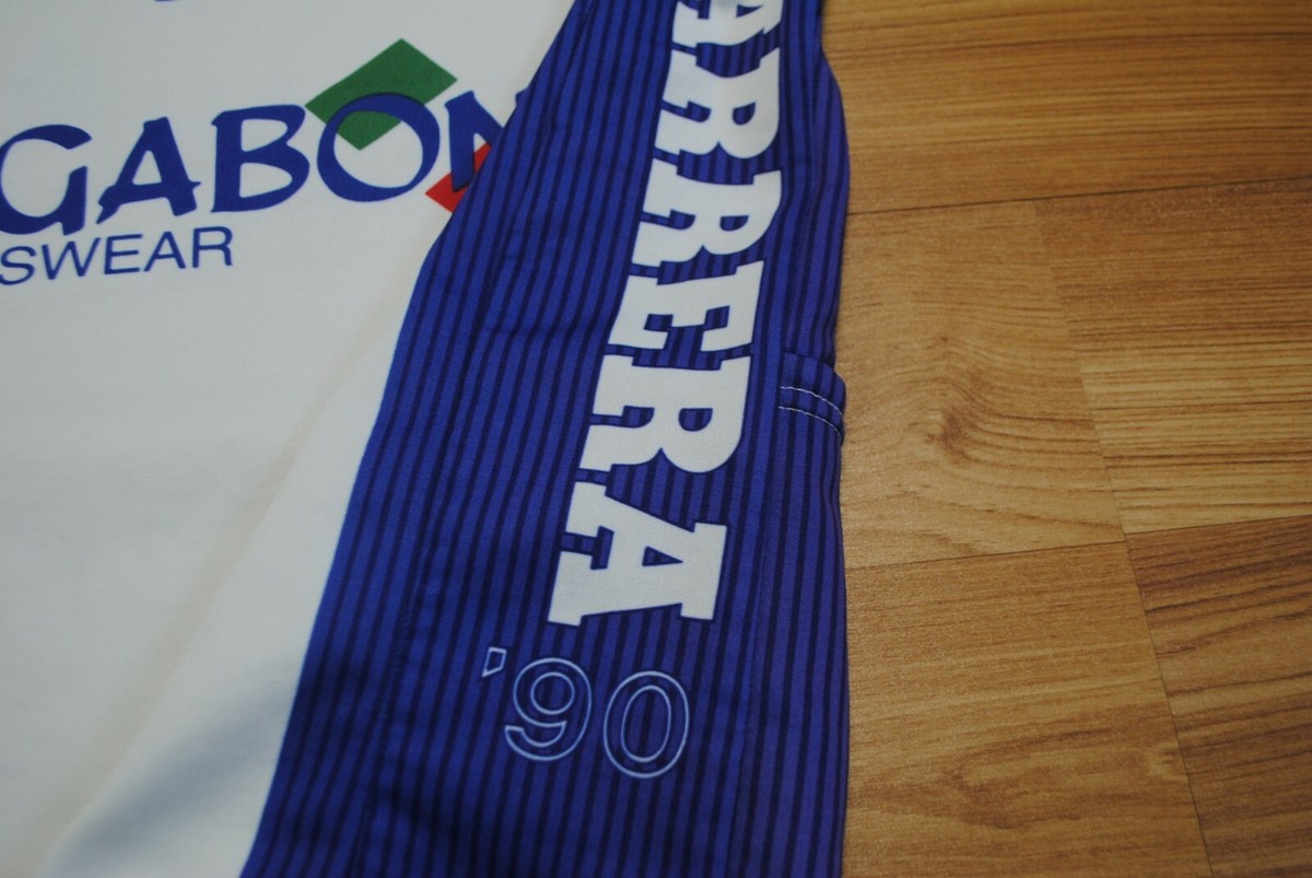 VINTAGE CYCLING SHIRT BIKE JERSEY CARRERA JEANS 90S MEN'S