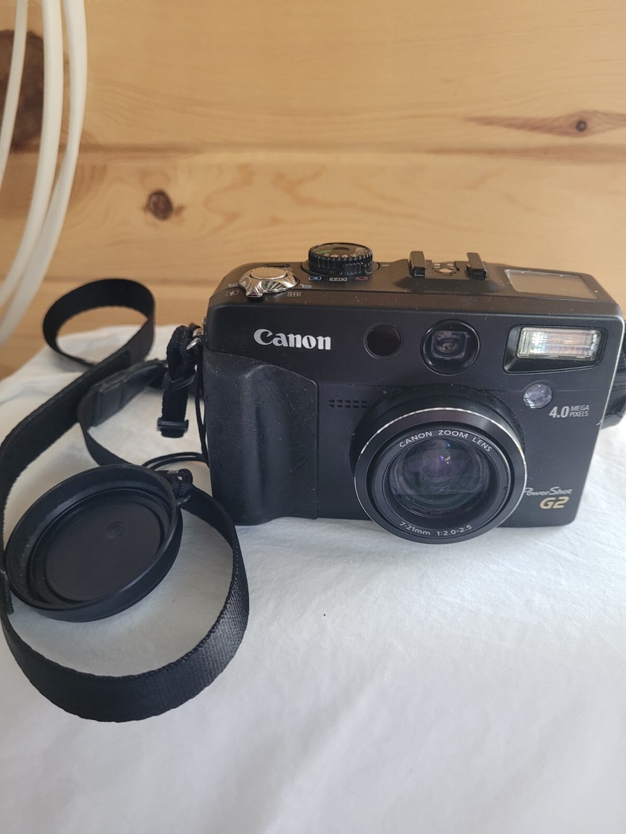Canon Power Shot G20 Digital Camera with Battery and Leather Canon Power Shot G20 Digital Camera with Battery and Leather