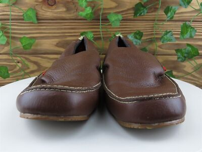 Florsheim Sz 11 Loafer Brown Leather Men Slip On 18476-02 