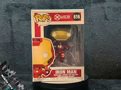 Funko Pop #616 Iron Man (Web) Disney Exclusive