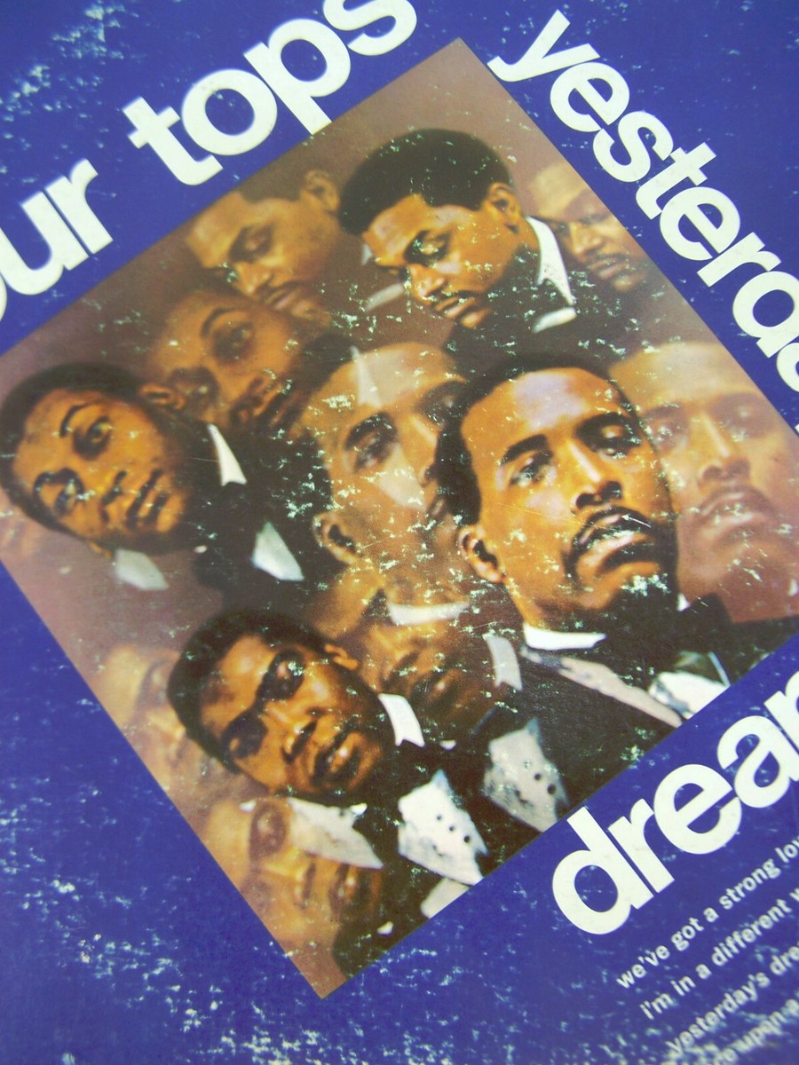 Four Tops Yesterday's Dreams LPレコード Four Tops Yesterday's Dreams Motown Records | eBay