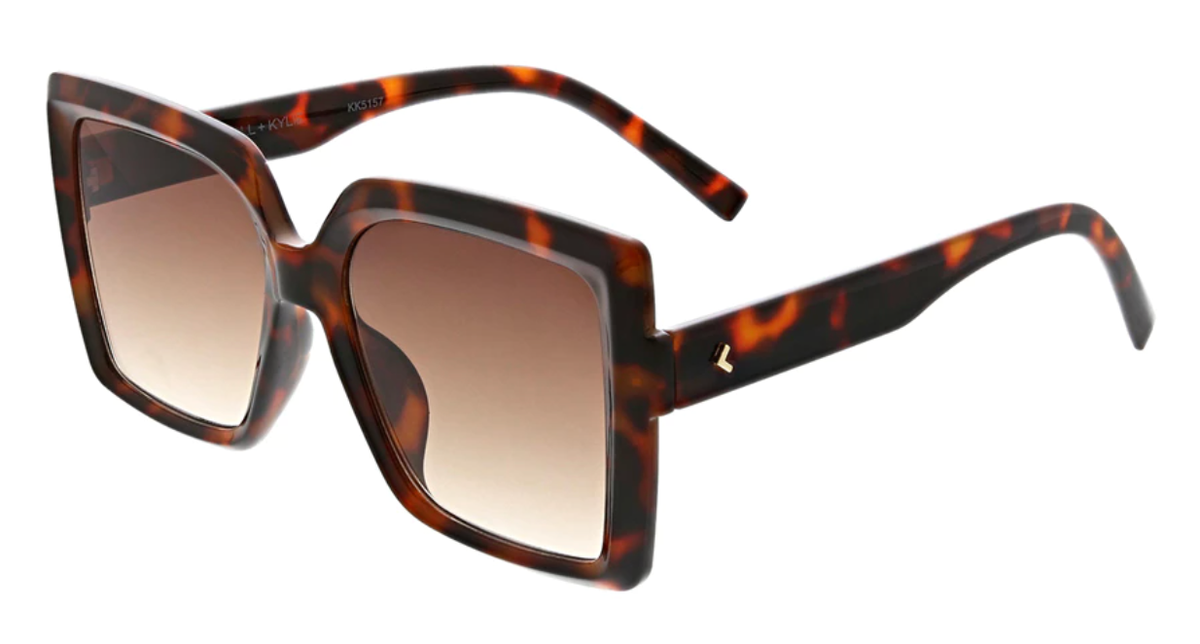 Kendall & Kylie sunglasses Kendall + Kylie Marlo KK4076 045 Rectangle Sunglasses Silver  main image 2