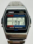 Working Backlight! Vintage Timex Men's Watch Digital Chronograph Lithium T 81 P2
