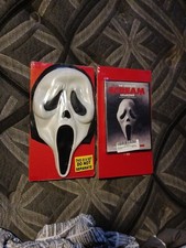 The Complete Scream Collection 1,2,3,4 1-4 DVD With Ghostface Scream Mask Sealed