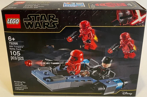 LEGO Star Wars: Sith Troopers Battle Pack (75266) Retired Red Stormtroopers jet