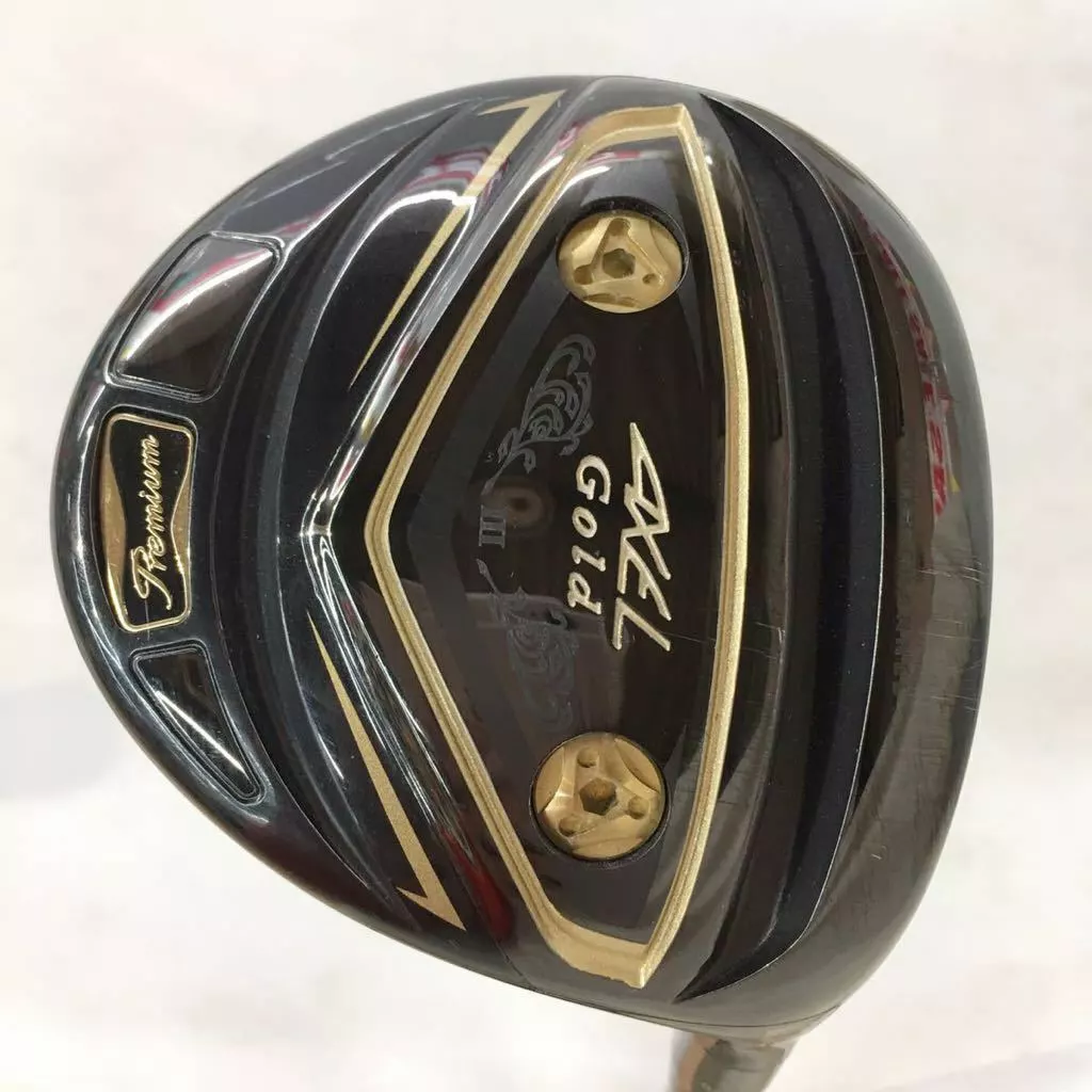 Golf Fairway Wood Tsuruya Golf Axel Gold Premium Ⅲ (R) 18 5W