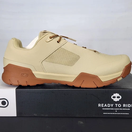 Size 10.5 - Crankbrothers Mallet E Lace Clip In - Tan / Brown - Mens