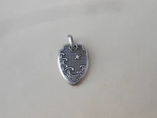 David Yurman Sterling Shield Amulet Pendant
