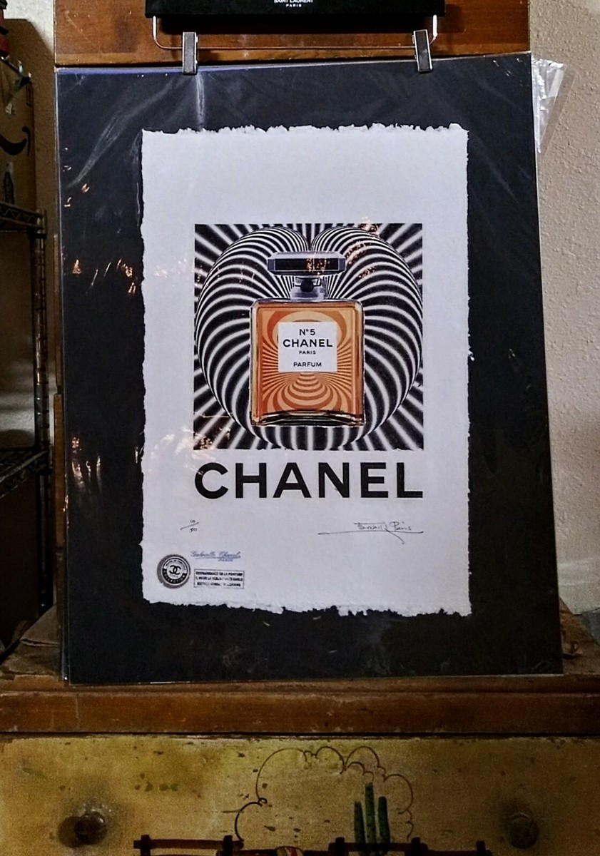 CHANEL No.5 Bottle, Limited Edition 22'x 15'x Signed