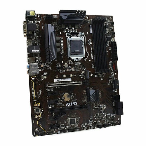 MSI Z370-A PRO Mainboard Intel Z370 LGA 1151 4xDDR4 ATX 1xM.2 VGA DVI-D USB2.0 - Bild 3 von 8