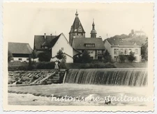 Gengenbach 1960 - Pair Hand in Hand Kinzigwehr - Black Forest - Old Photo 1960s