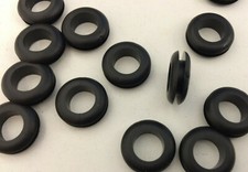 8mm Cable Grommet Round PVC 9.5mm Panel Cutout Multi Qty