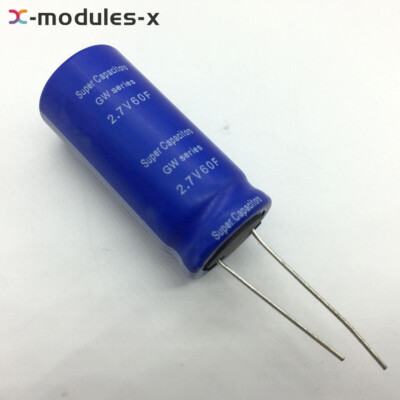 2.7V 60F Farad Capacitor Electrical Component Super Capacitor New