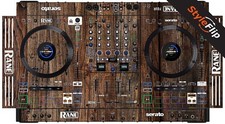 Rane Four Skin Wood Design 3 Protective Decal StyleFlip Skins
